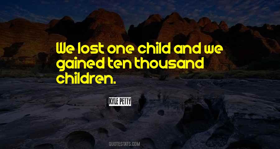 Quotes About Lost Child #739788