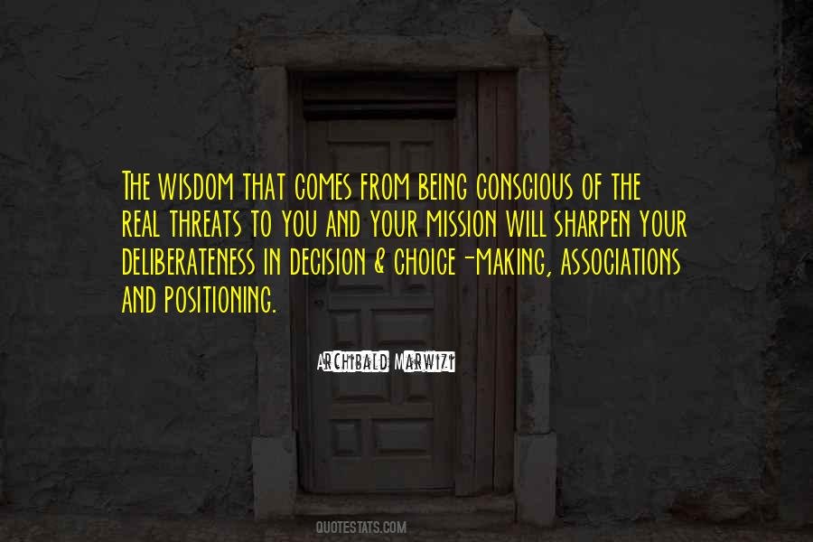 Decision Inspirational Quotes #1467791