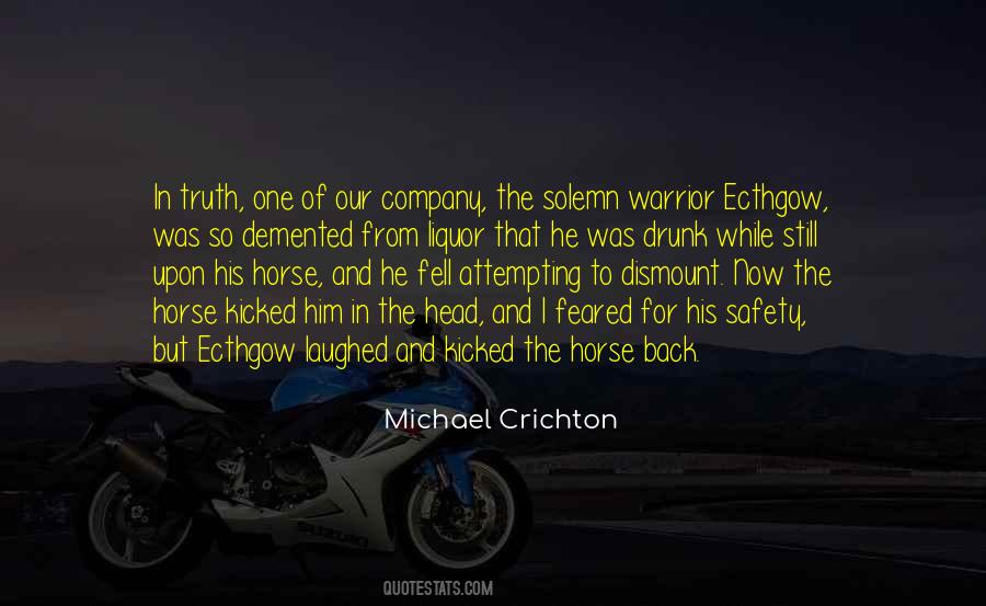 Dismount From A Horse Quotes #673061