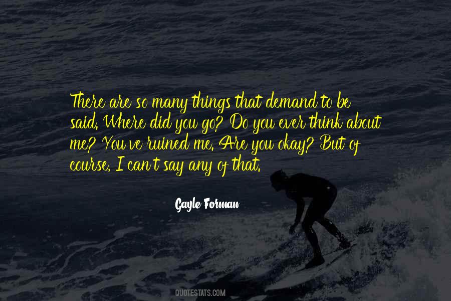 Can T Demand Love Quotes #1688610