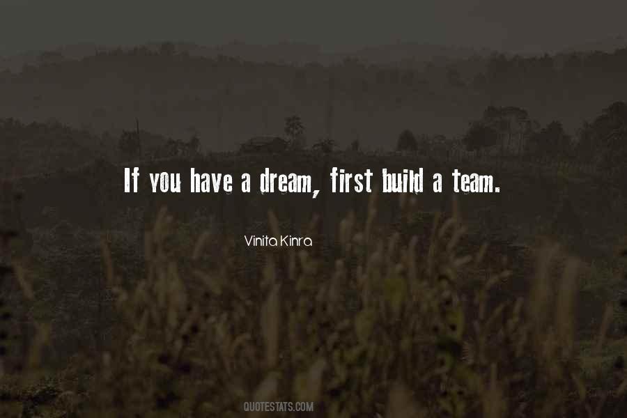 Build Dream Quotes #901371