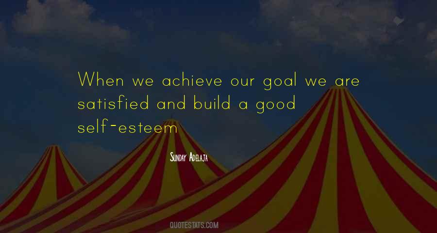 Build Self Esteem Quotes #1662050