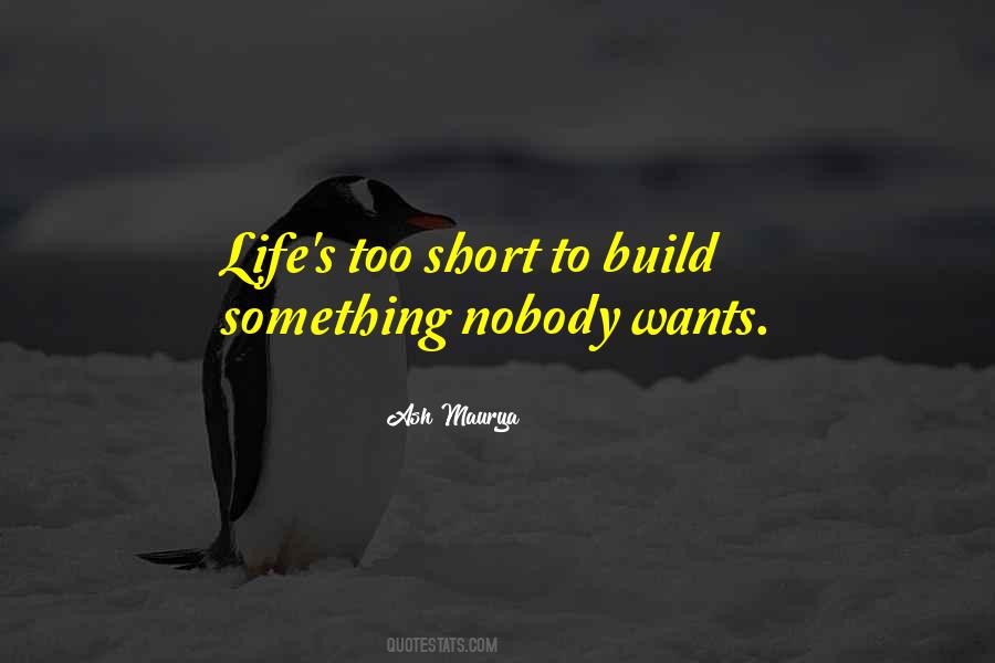 Build Something Quotes #861153