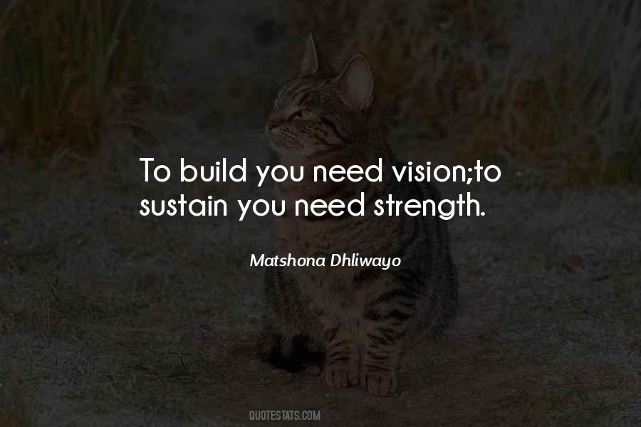 Build Strength Quotes #1441853