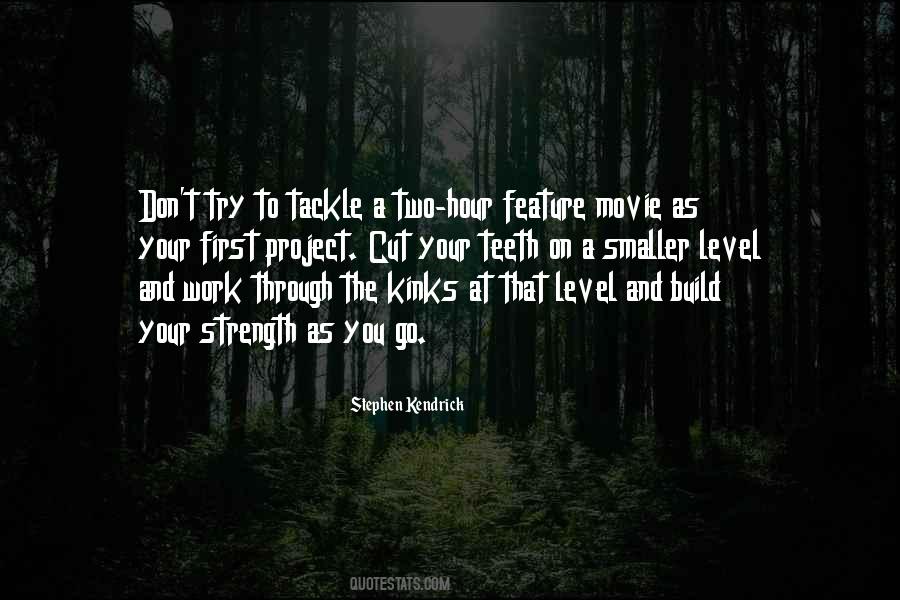 Build Strength Quotes #1744879