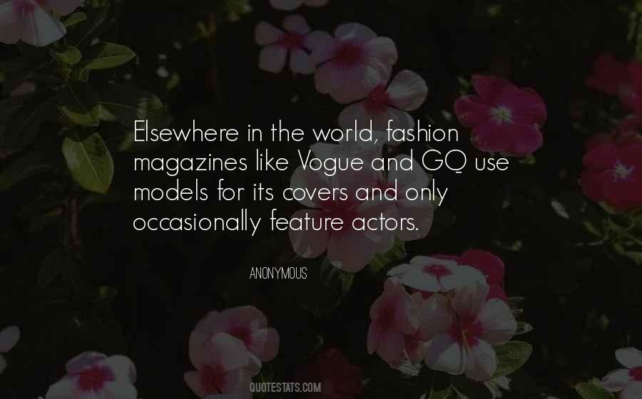 Fashion Vogue Quotes #1290564