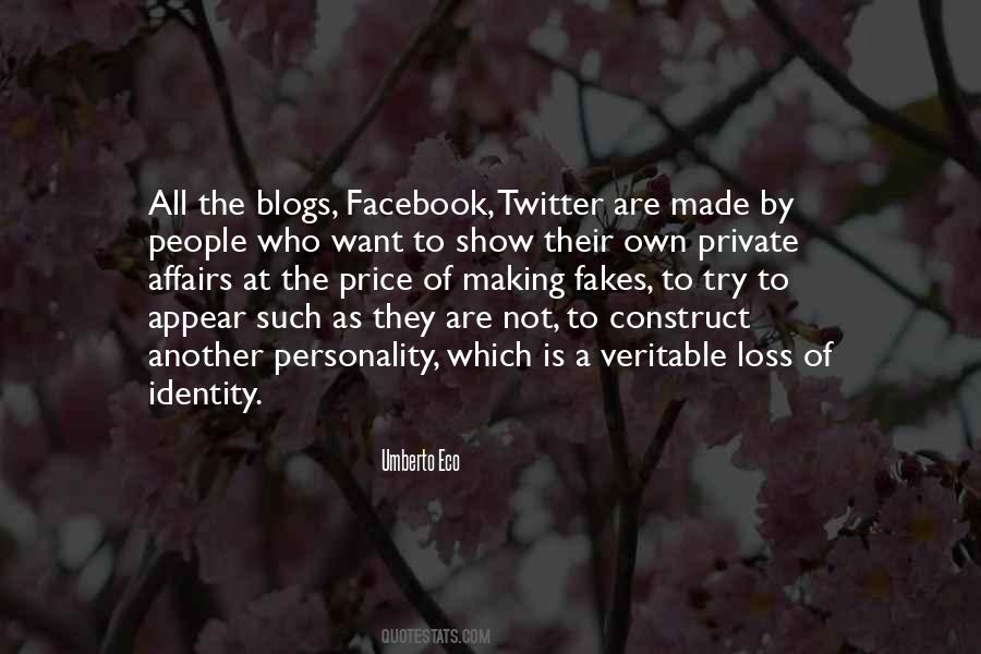 Quotes About Loss Of Identity #1612191