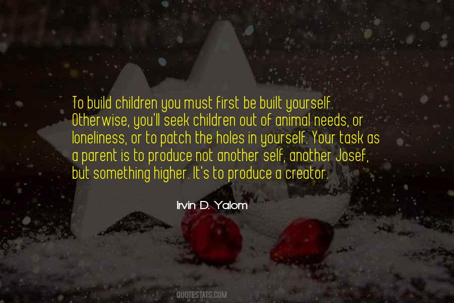 Build Yourself Quotes #75266