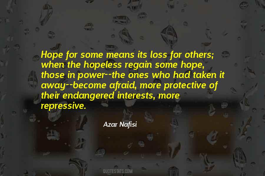 Quotes About Loss Of Hope #640591