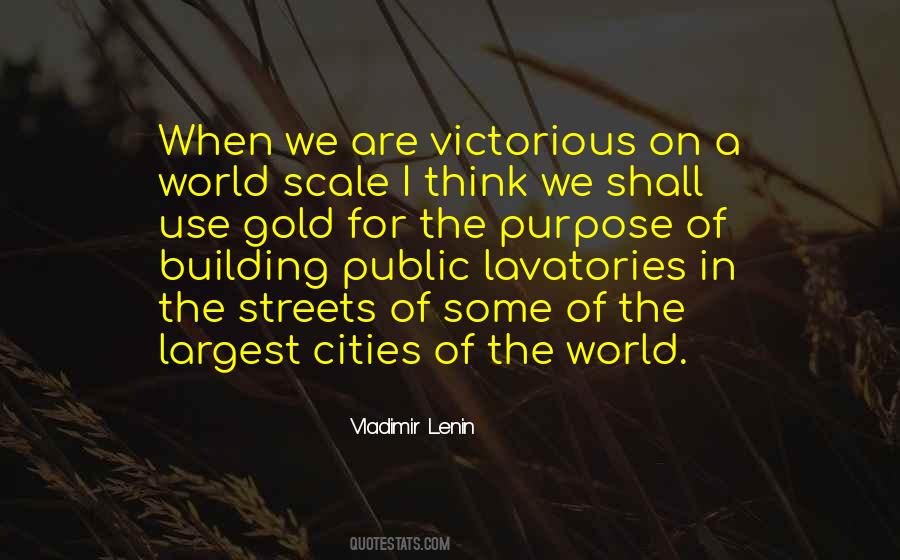 Building Cities Quotes #1194062