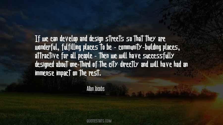 Building Cities Quotes #1301137