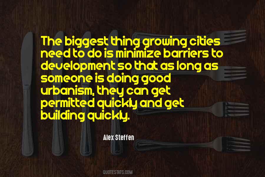 Building Cities Quotes #169528