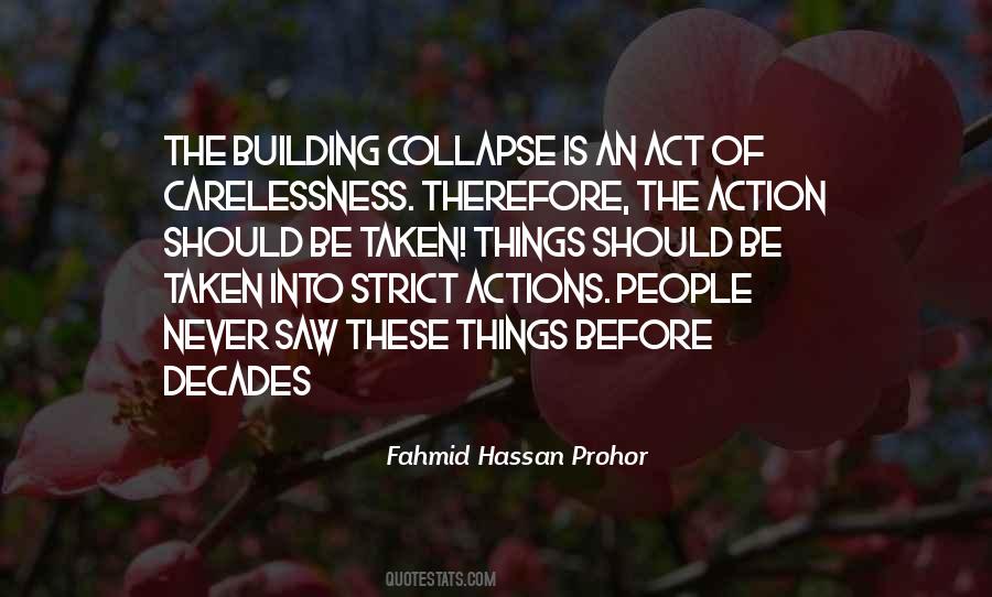 Building Collapse Quotes #758670