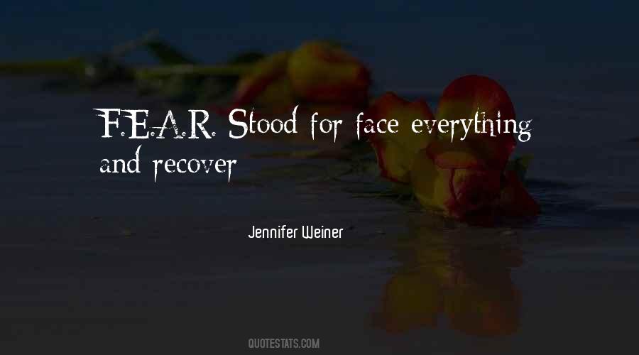 Face Everything And Recover Quotes #589212