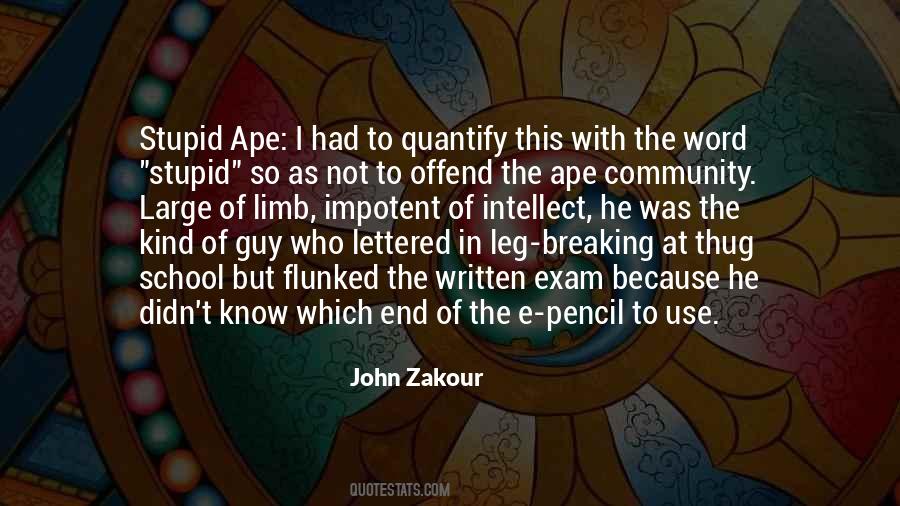 Stupid Guy Quotes #1653170