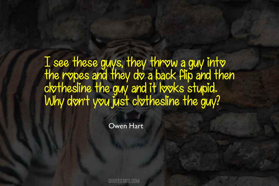 Stupid Guy Quotes #698203