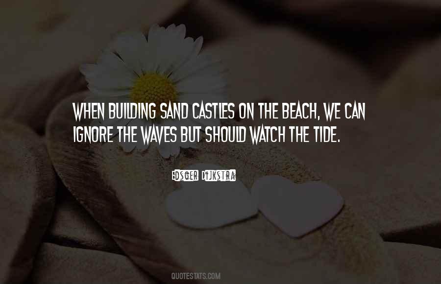 Building Sand Castles Quotes #116878