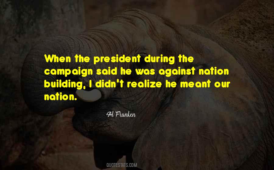 Building The Nation Quotes #1042196