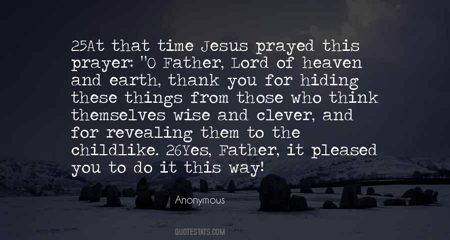 Prayer Time Quotes #116396