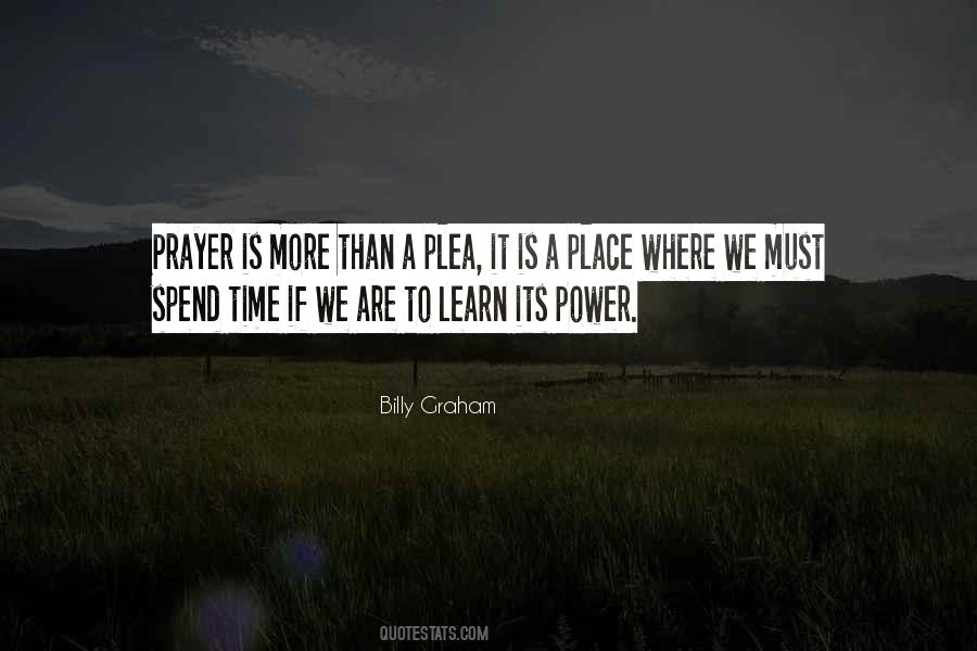 Prayer Time Quotes #80718