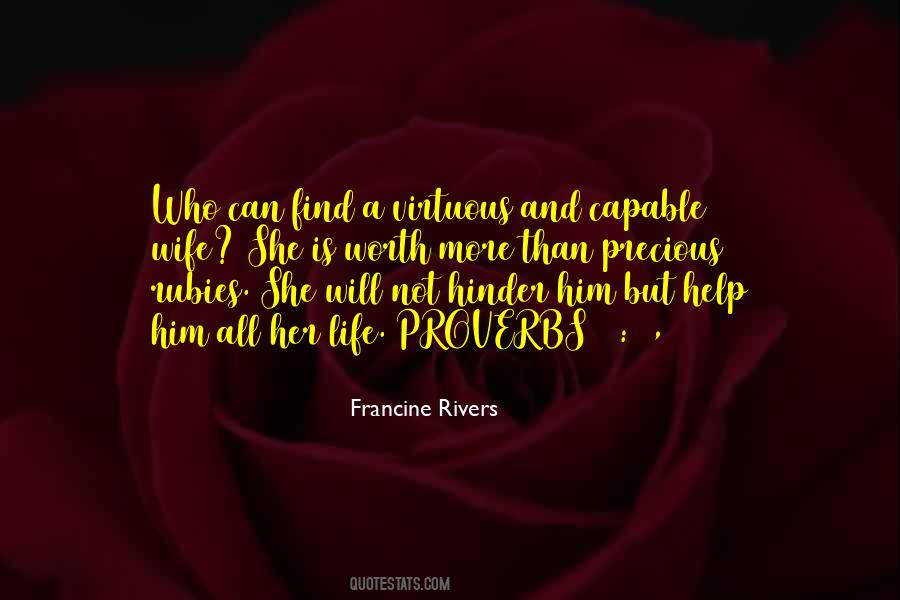 Virtuous Wife Quotes #923314