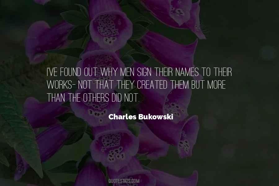 Bukowski Charles Quotes #88430