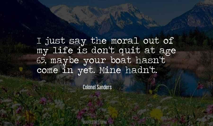 Life Boat Quotes #88421