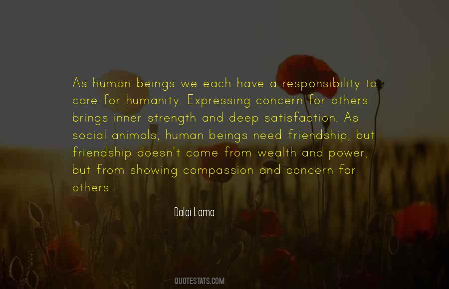 Human Compassion Quotes #42530