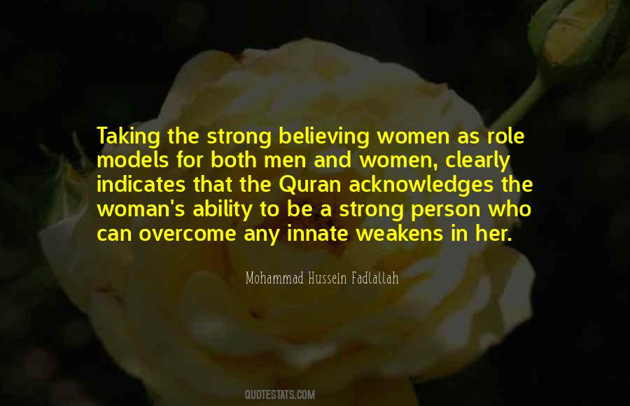 Women Role Models Quotes #139648