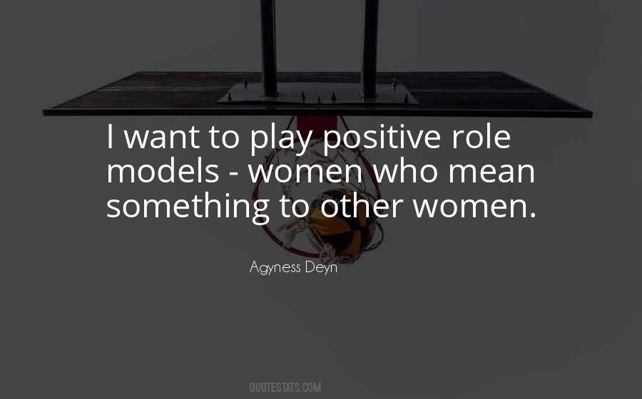 Women Role Models Quotes #456311
