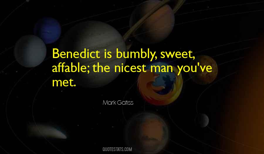 Affable Man Quotes #1139209