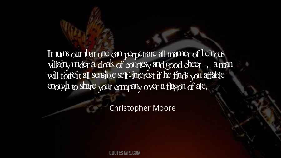Affable Man Quotes #1382794