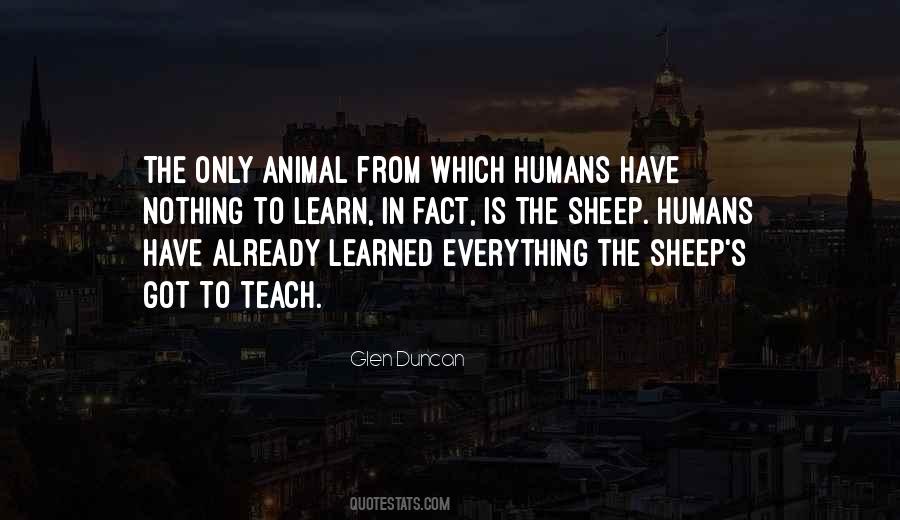 Quotes About The Sheep #1237532