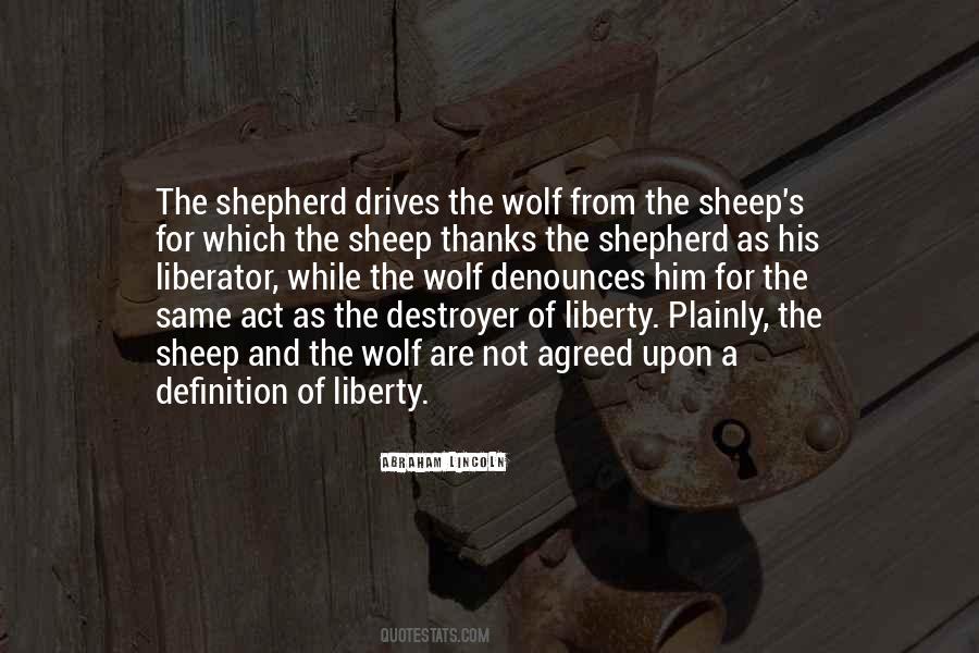 Quotes About The Sheep #1336358