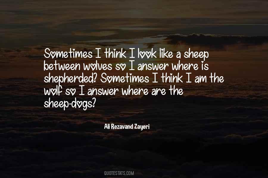 Quotes About The Sheep #1718788