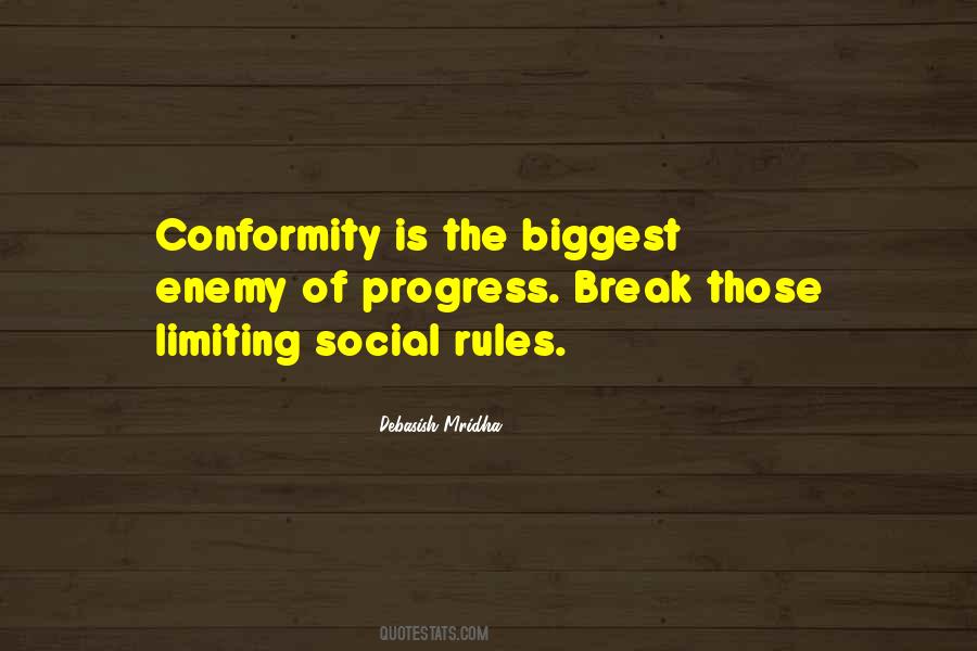 Social Conformity Quotes #1386566