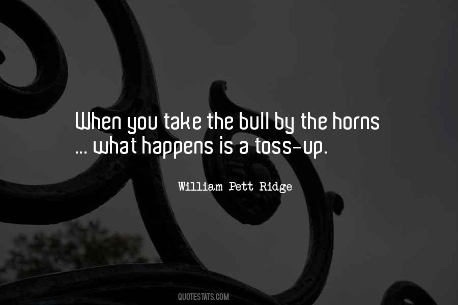 Bull By Horns Quotes #471201