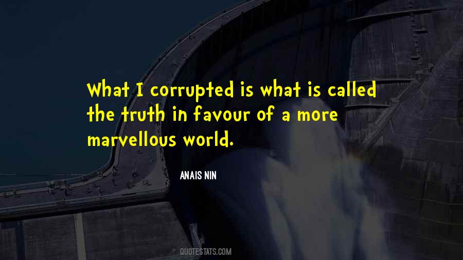 Corrupted World Quotes #1751082