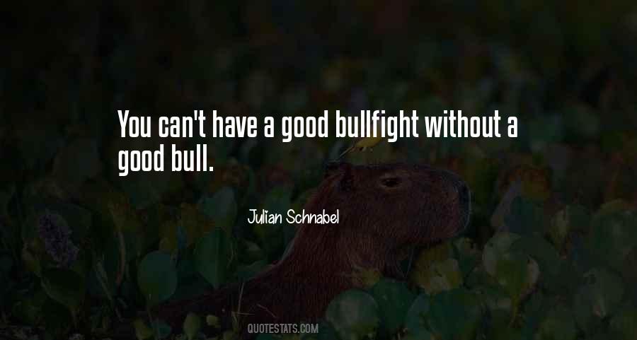 Bull Quotes #1209854