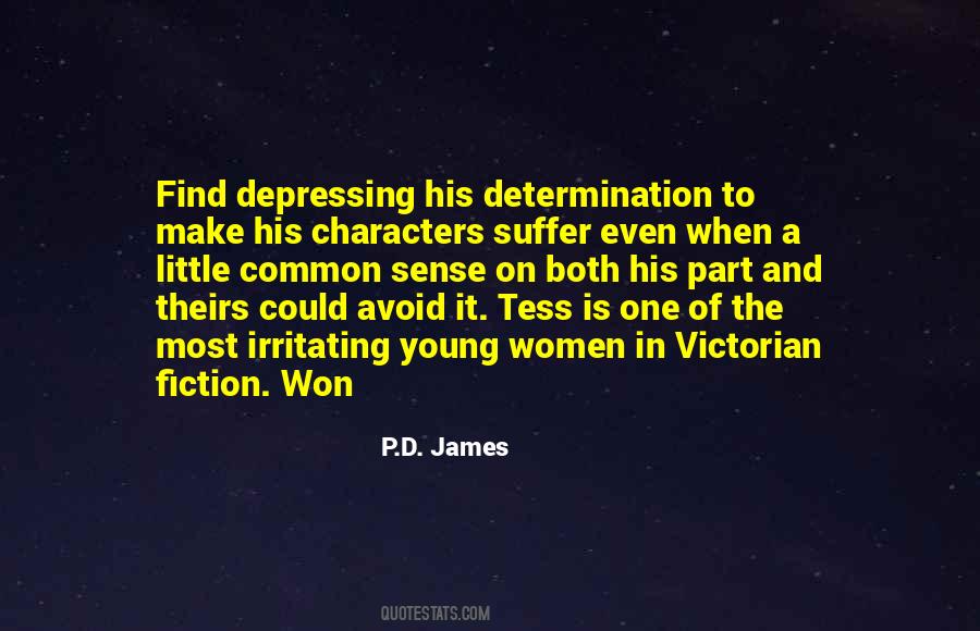 Determination Women Quotes #1611459