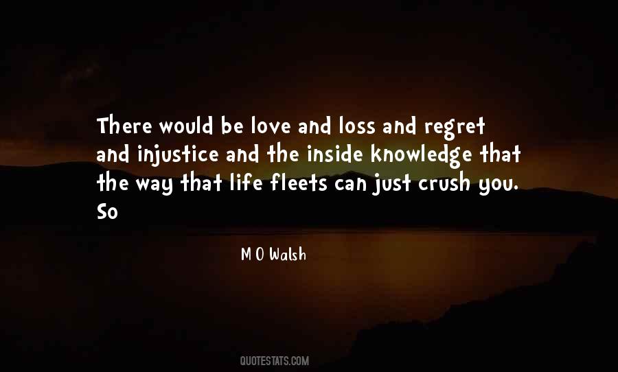 Quotes About Loss And Regret #1634200