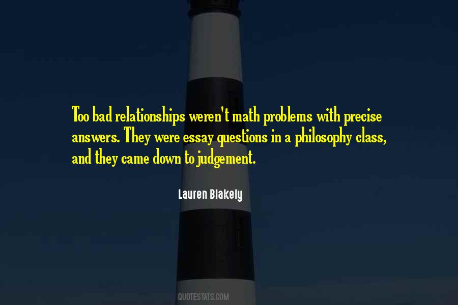 Some Bad Relationships Quotes #298337