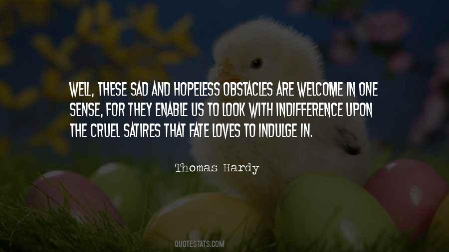 Sad Fate Quotes #298634