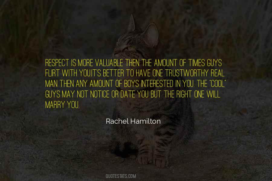 Respect Is Quotes #965655