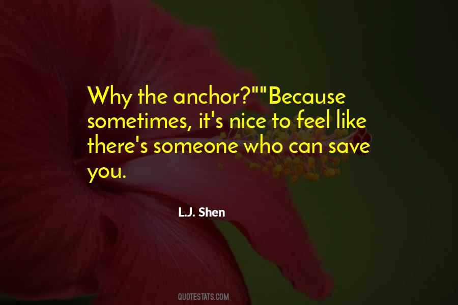 Love Anchor Quotes #225172
