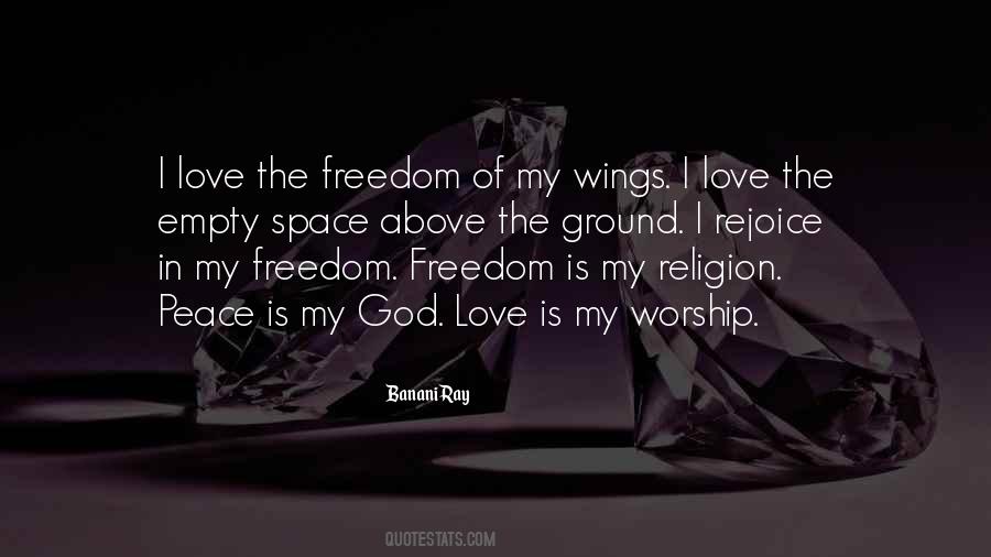 Wings Of God Quotes #225067
