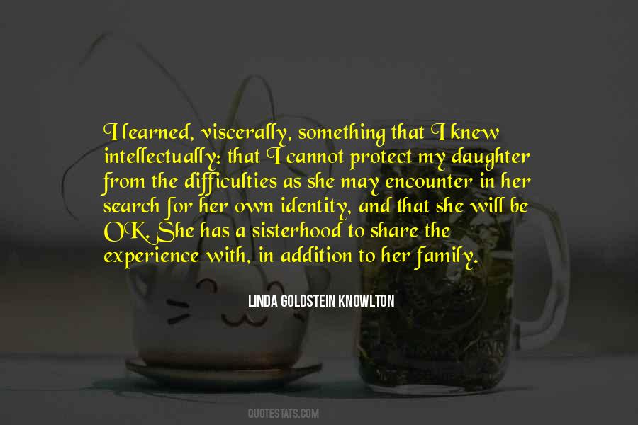 Identity And Family Quotes #1384064