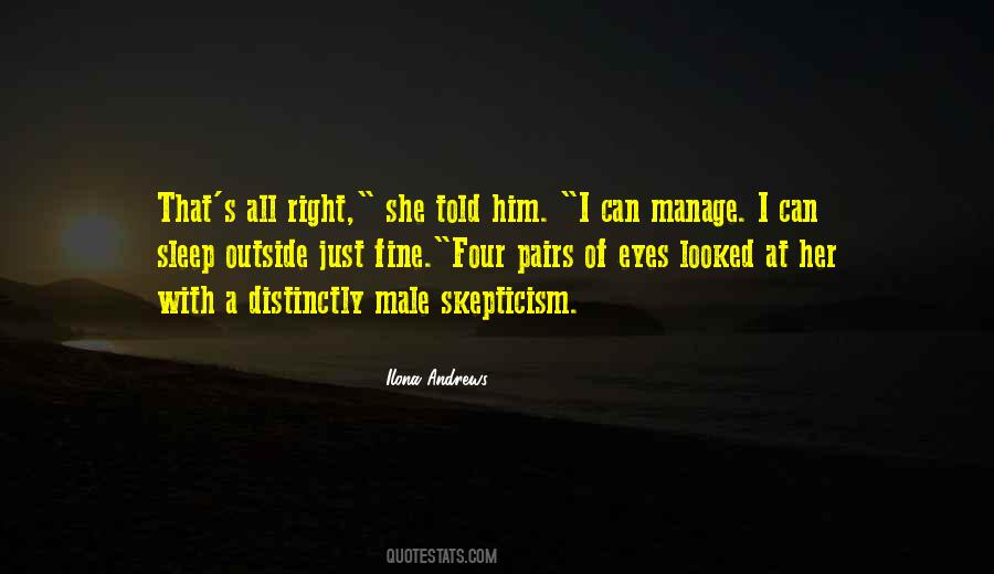 Male Skepticism Quotes #733570