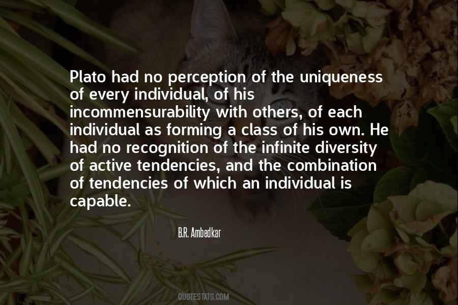 Individual Uniqueness Quotes #996982