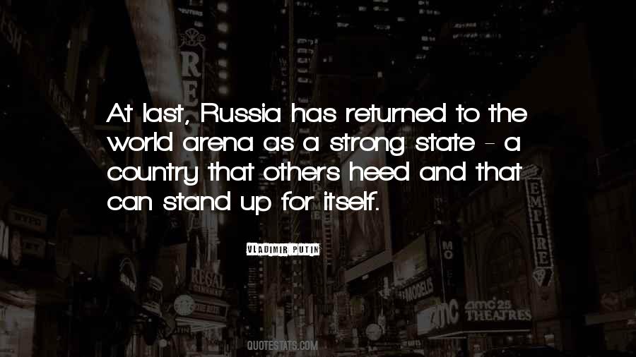 Putin Russia Quotes #422532